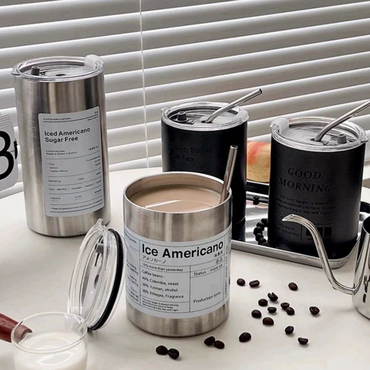 High-Value Stainless Steel Thermal Insulation Handy Cup