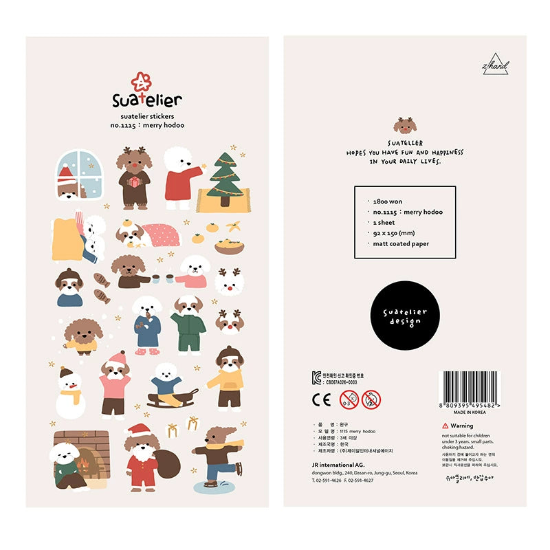 Korea BONITO Adorable Cat Life Stickers | Cute and Lovable Daily Cat Moments for Decoration