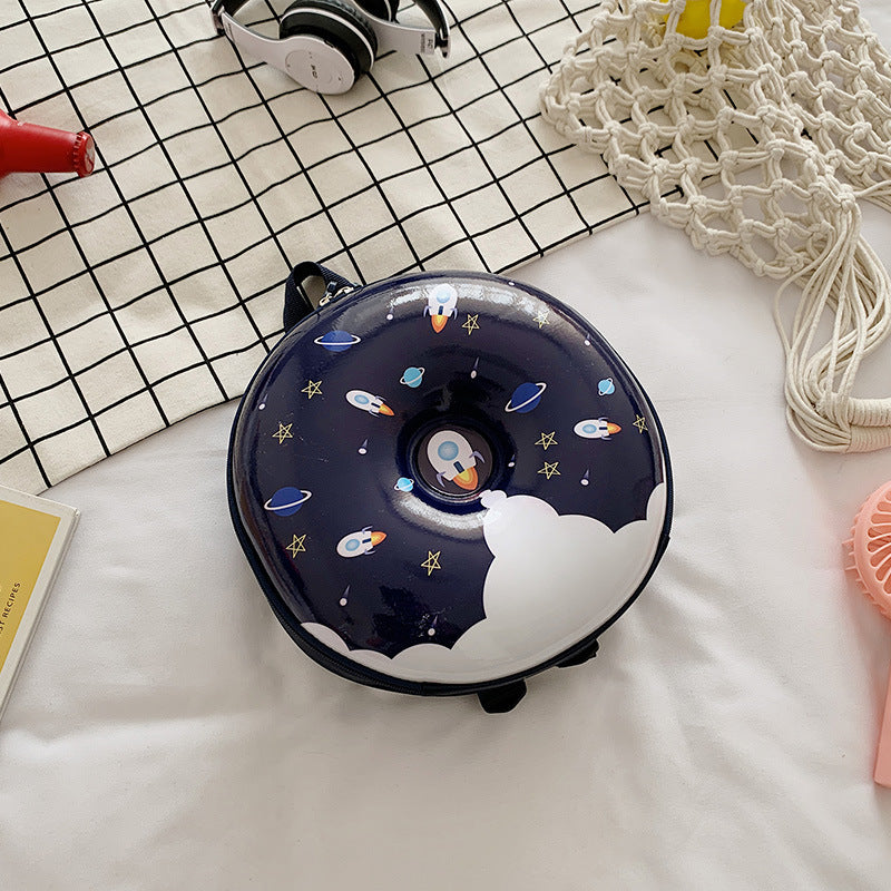 Donut Eggshell Bag - Cartoon Kids Backpack for Kindergarten