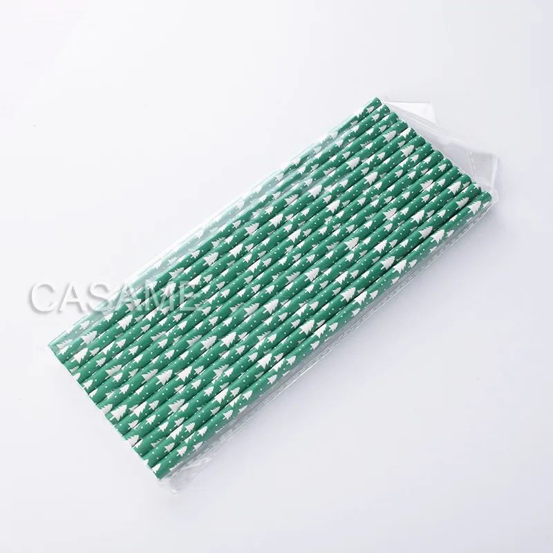 Eco-Chic Vintage Inspired Paper Straws - Romantic & Biodegradable