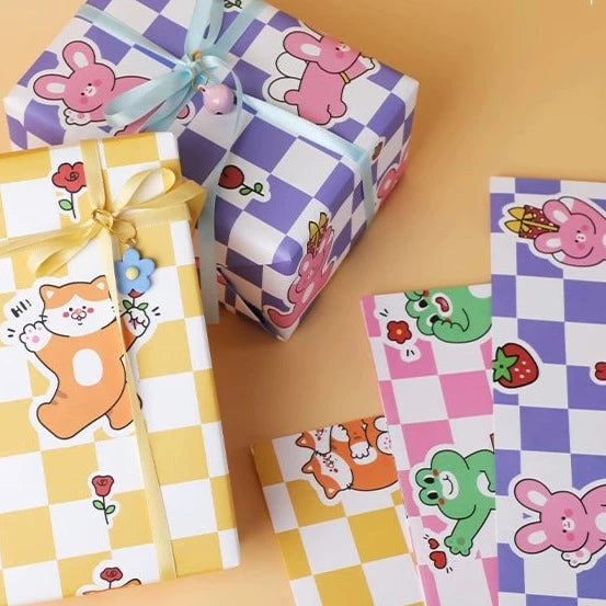 Adorable Expressions: Heartfelt Gift Wrapping Paper Collection