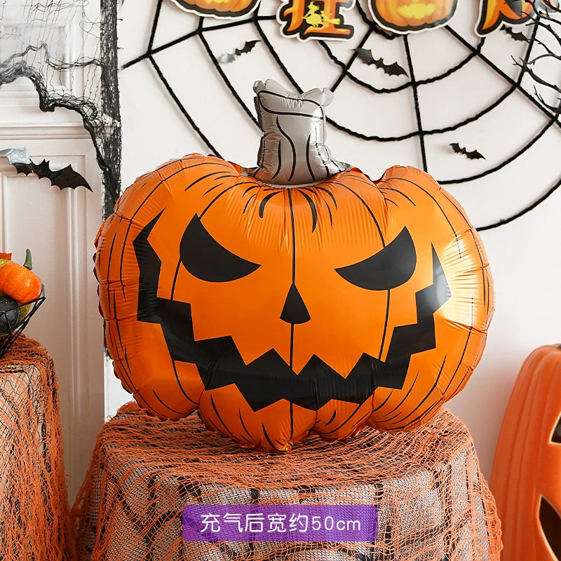 Halloween Hand-Held Aluminum Foil Balloons