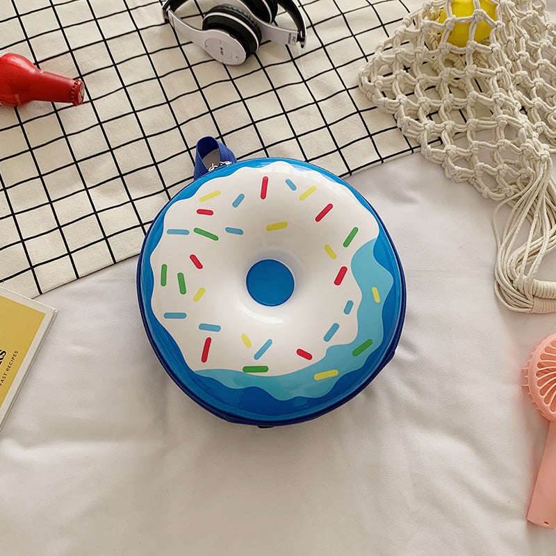 Donut Eggshell Bag - Cartoon Kids Backpack for Kindergarten