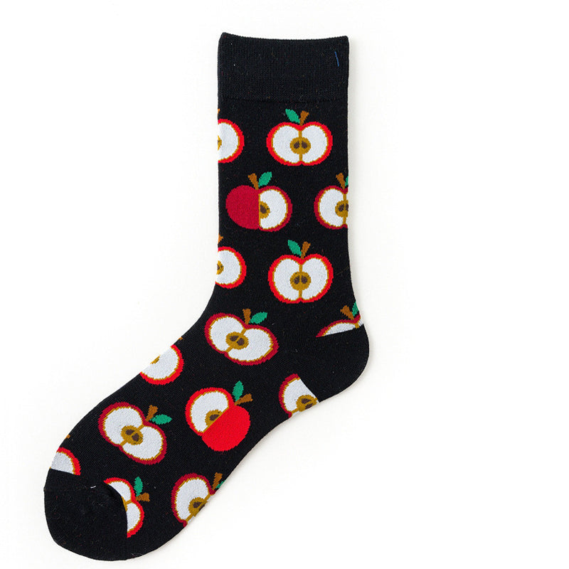 Vintage Canvas Art Socks