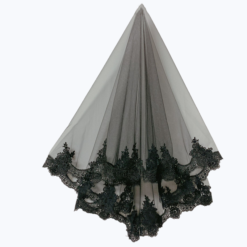 Retro Black Veil