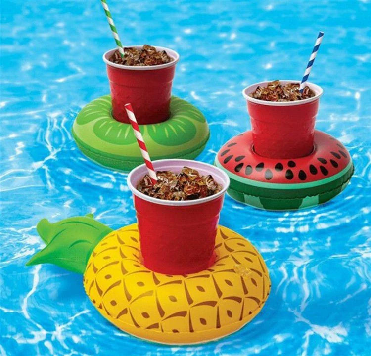 Inflatable Coaster & Water Tray - Fun Pool Party Supplies
