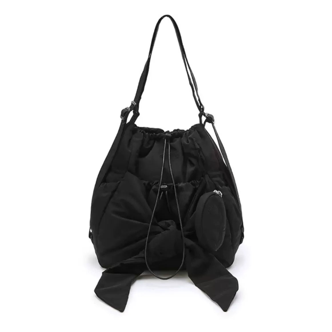 Lace-Up Casual Backpack & Shoulder Bag Your Versatile Style Companion!