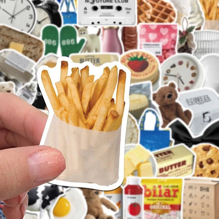 INS50 Graffiti Stickers - Unleash Your Inner Artist with Vibrant Korean Cartoon Decals