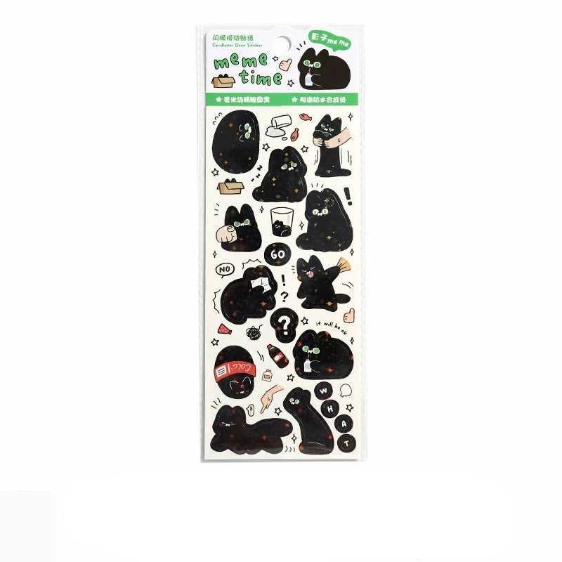 Purrfectly Adorable Cat Sticker Collection