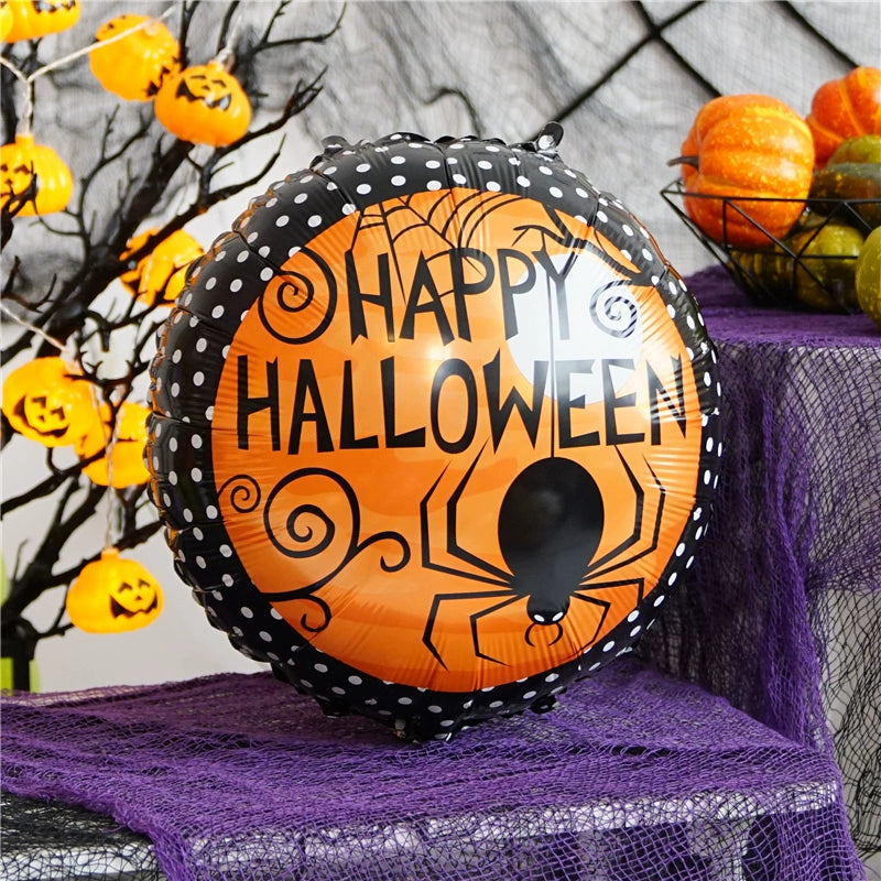 Halloween Hand-Held Aluminum Foil Balloons