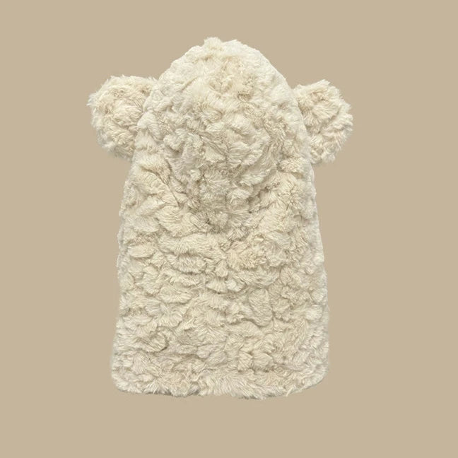 Thickened Velvet Cartoon Bear Hat Adorable Winter Ear Protection