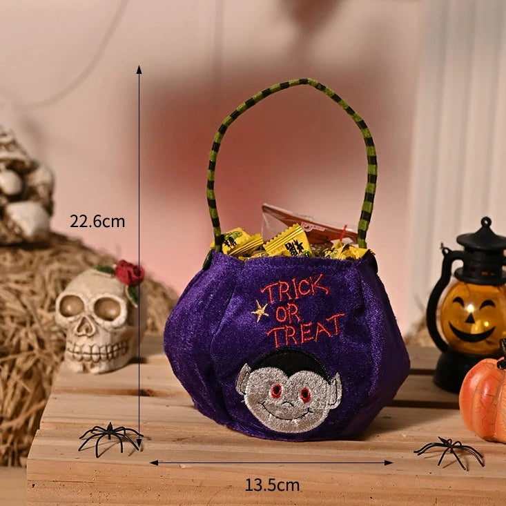 Halloween Handheld Pumpkin Candy Bags