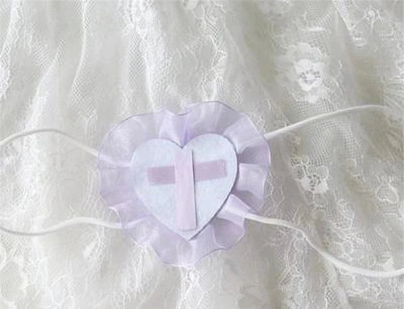 Gothic Lace Cross Eye Patch