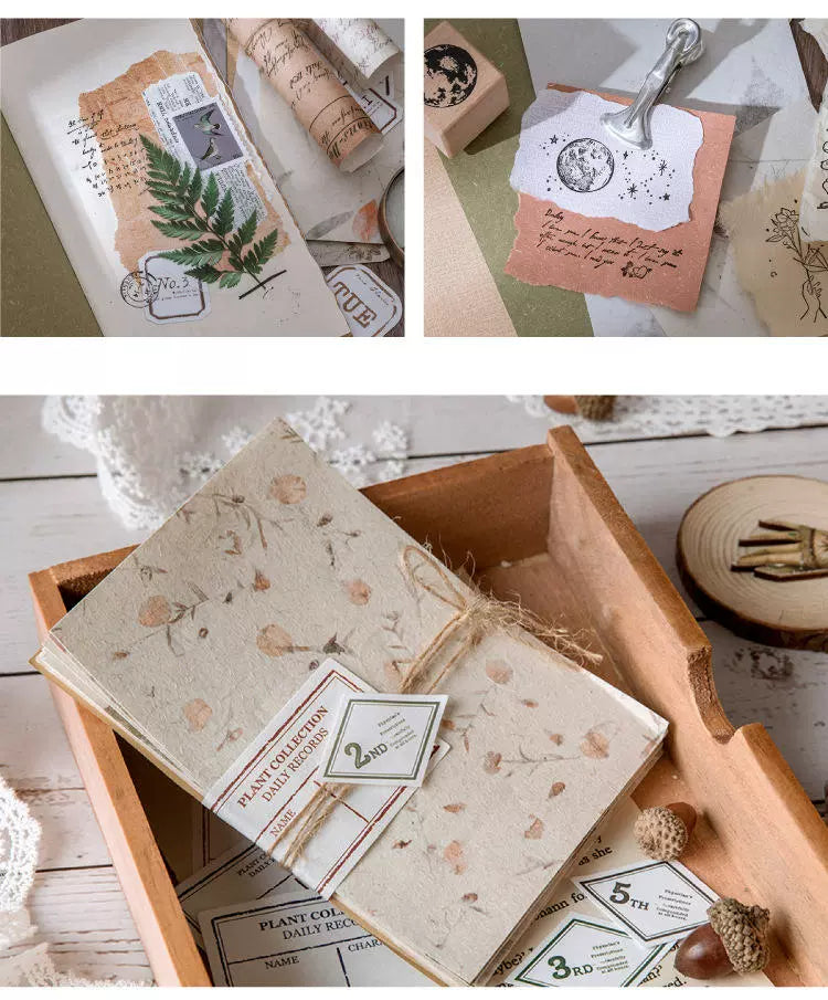 'Romantic Whimsy - Multi-Material Handmade Craft Paper Collection