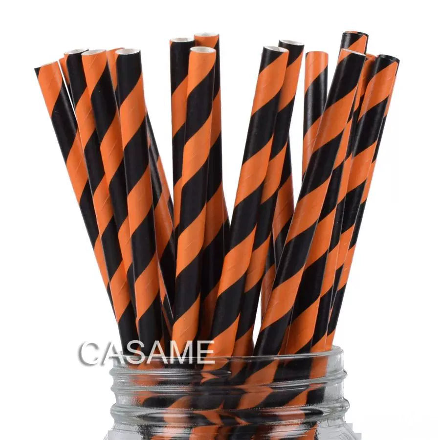 Eco-Chic Vintage Inspired Paper Straws - Romantic & Biodegradable
