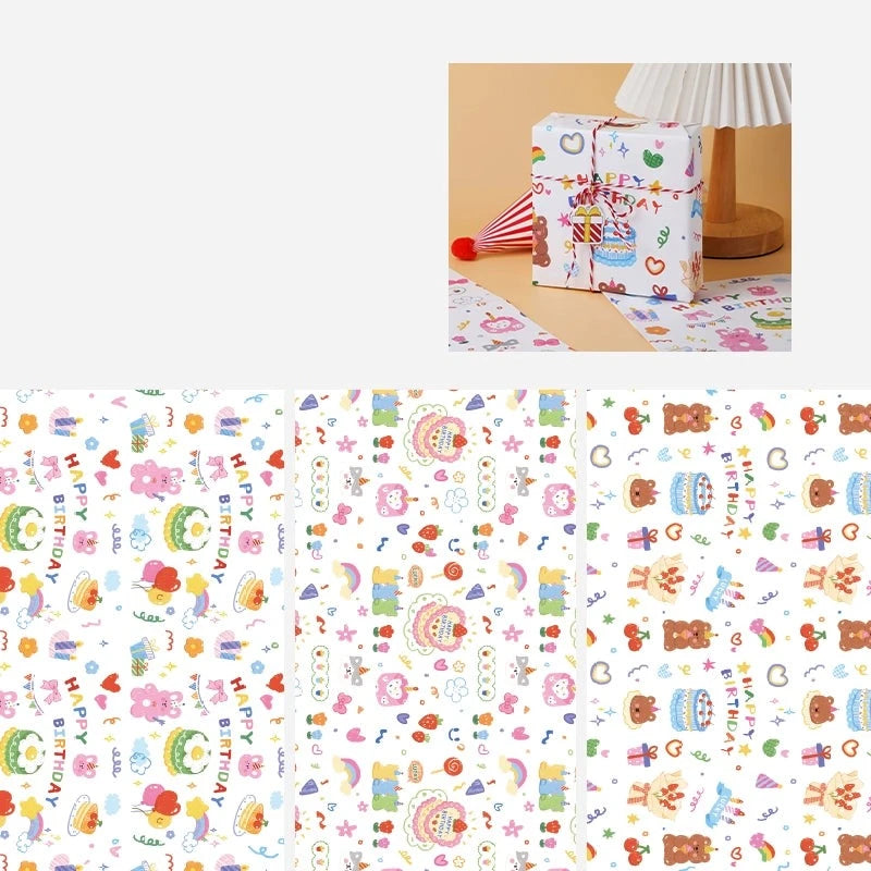 Adorable Expressions: Heartfelt Gift Wrapping Paper Collection
