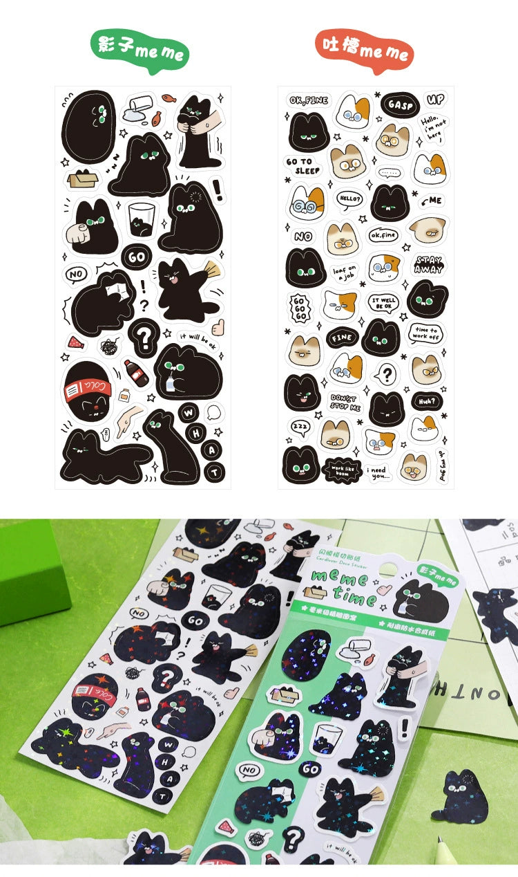 Purrfectly Adorable Cat Sticker Collection