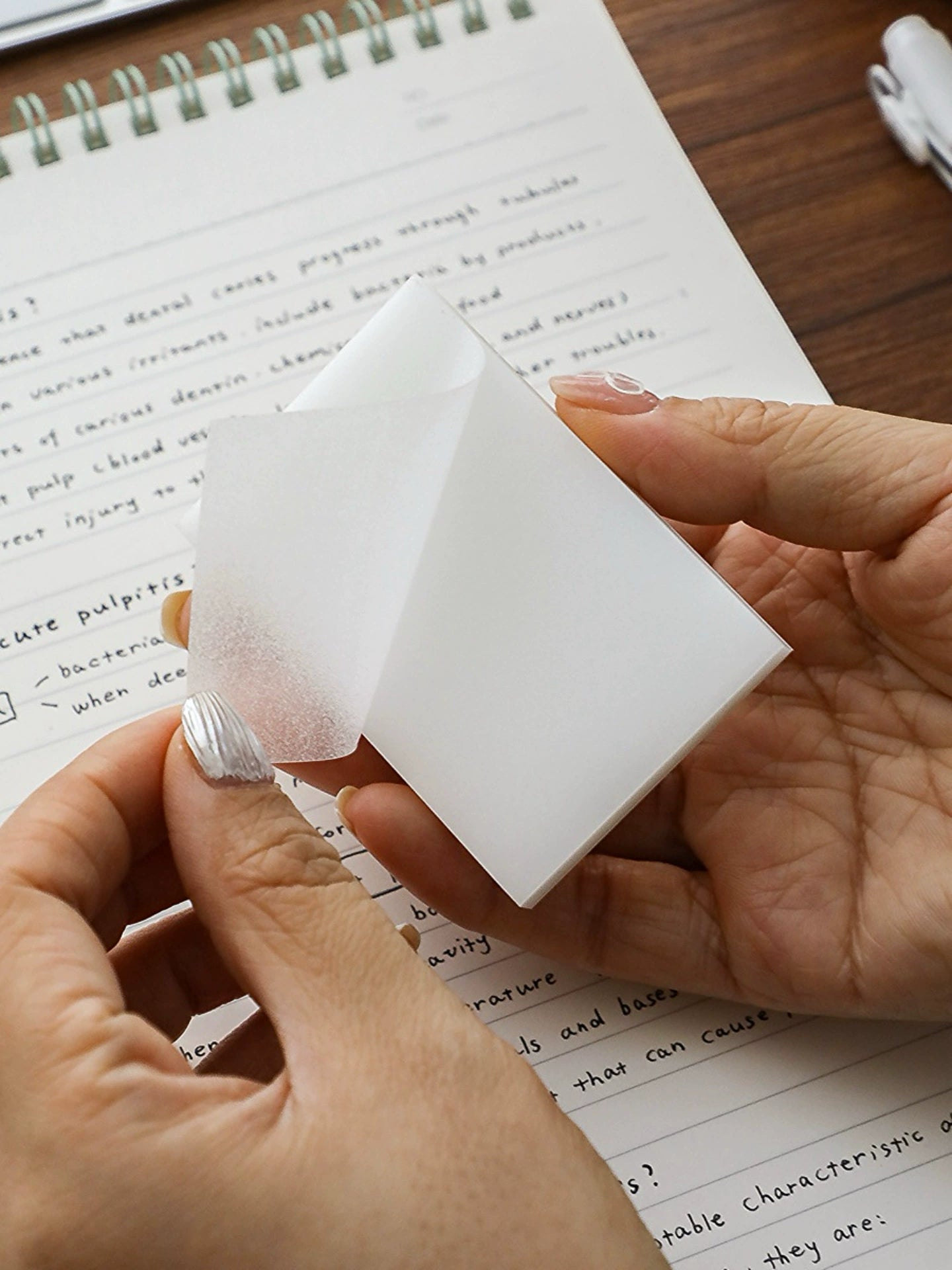 Transparent Study Overlay Stickers - Reusable Note-Taking Essentials for Students