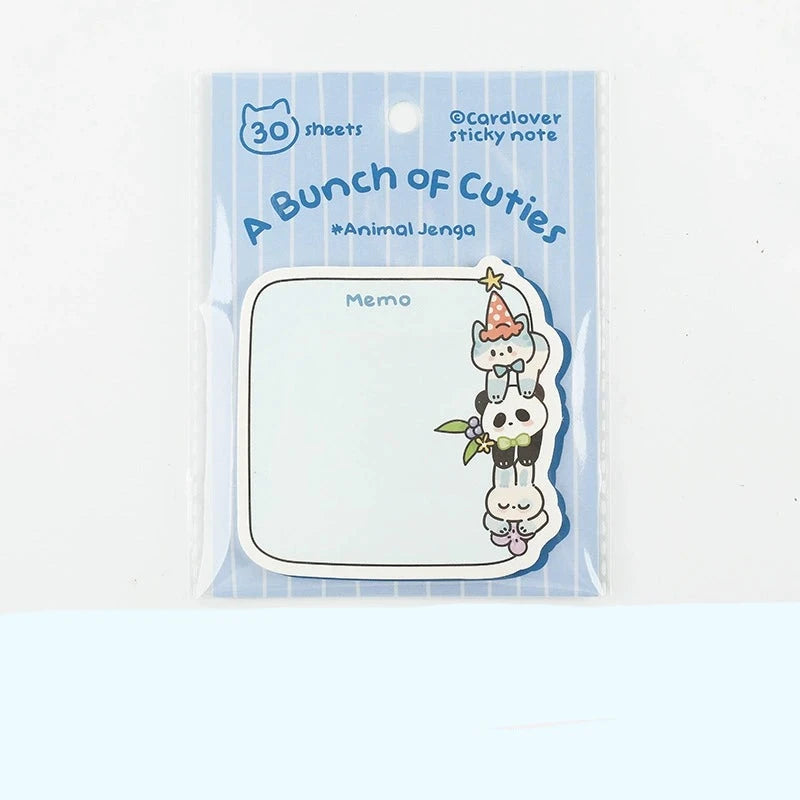 Adorable Sticky Notes Collection | Cute and Collectible Memo Pads for Daily Use