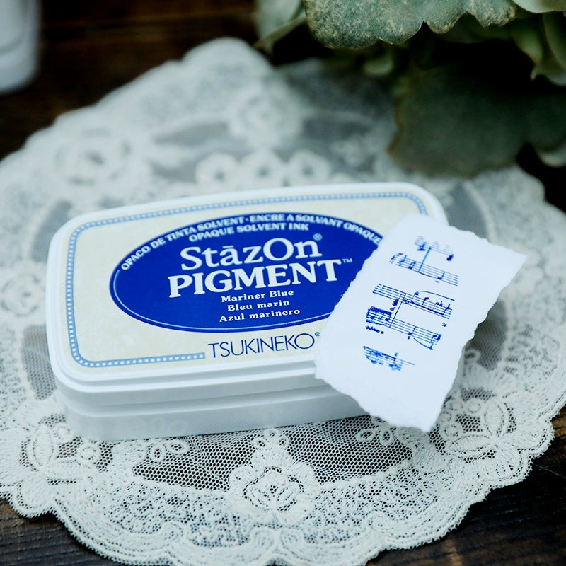 Pigment Rubber Stamp