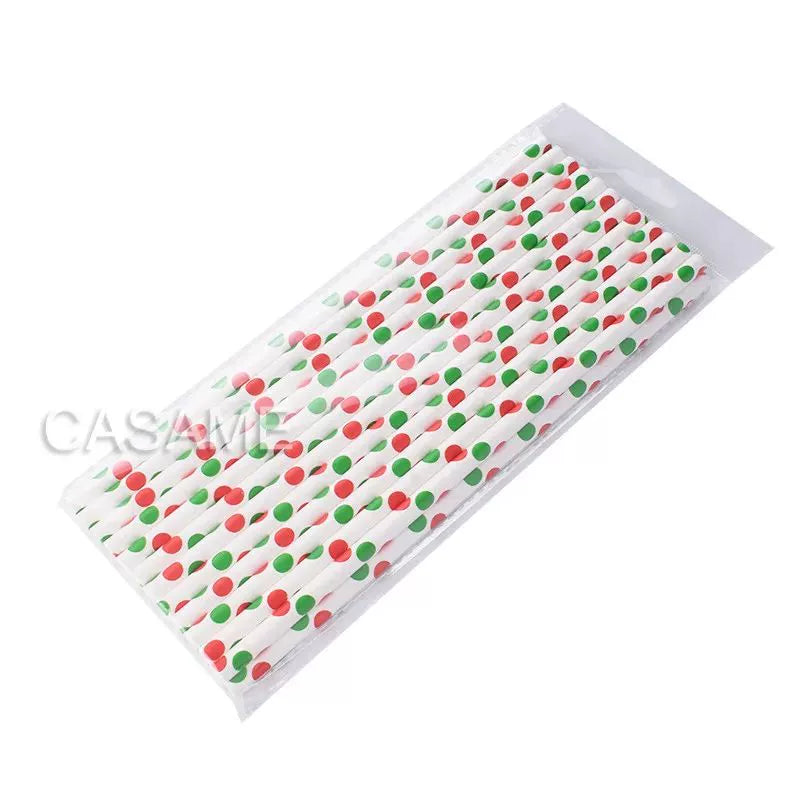 Eco-Chic Vintage Inspired Paper Straws - Romantic & Biodegradable