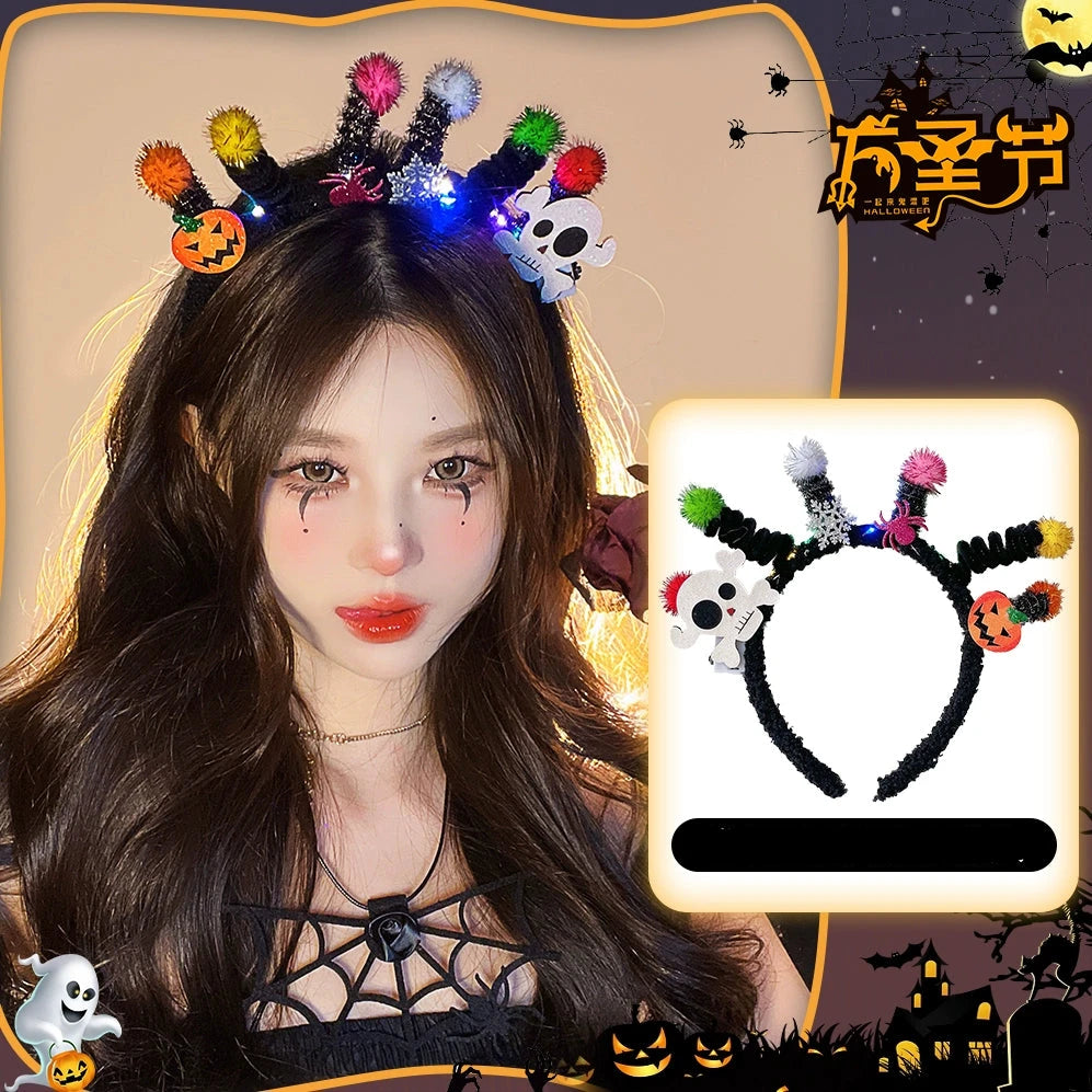 Black Bat Wings Headband