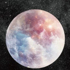 Creative Celestial Observation Series - Earth and Moon Post-it Notes Set