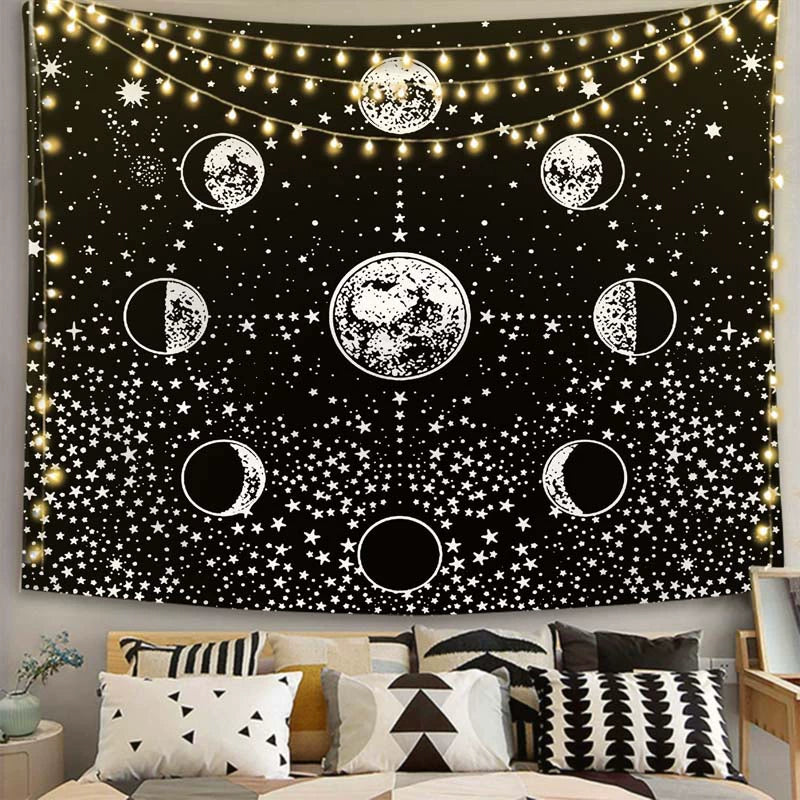 Mystic Zodiac - Dark Series Hanging Tapestry