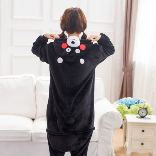 Kumamoto Animal Cartoon Onesie Pajamas