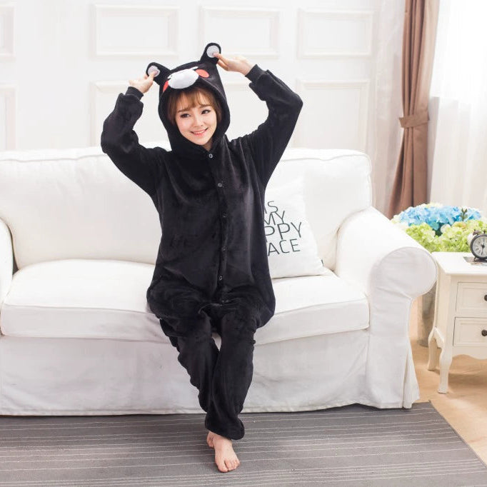 Kumamoto Animal Cartoon Onesie Pajamas