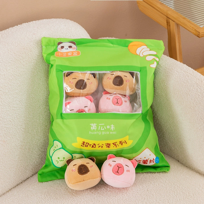 Plush Snack Bag Pillow Toy