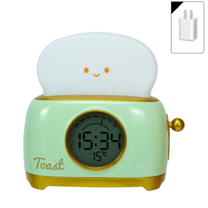 Multifunctional Bread Maker Night Light Alarm Clock