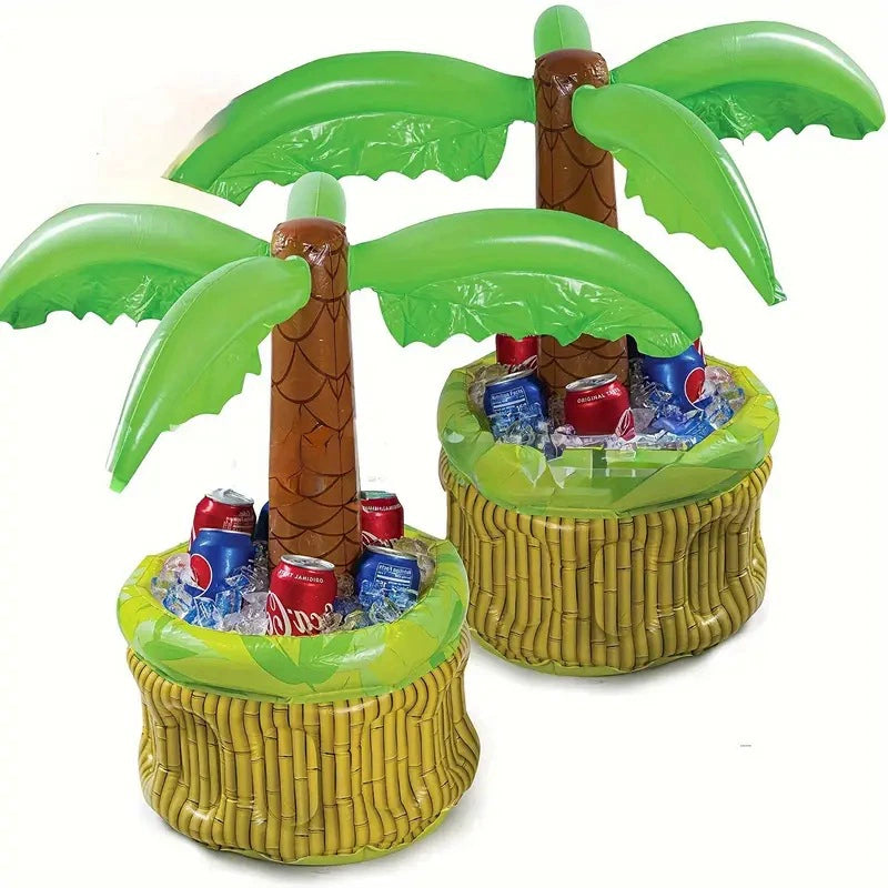 Cactus Cooler Portable Palm Tree Inflatable Ice Bucket Product Description