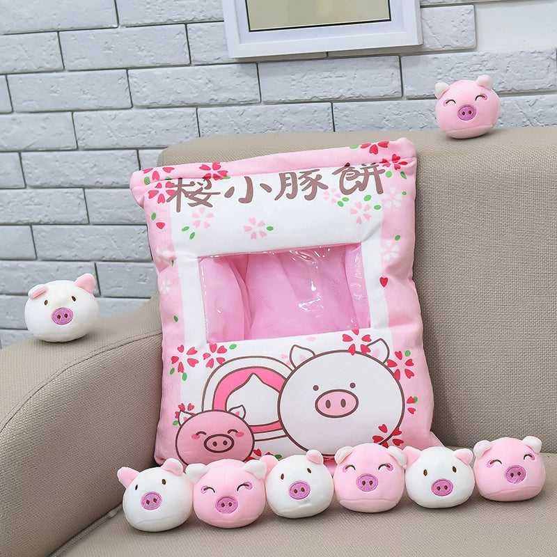 Plush Snack Bag Pillow Toy