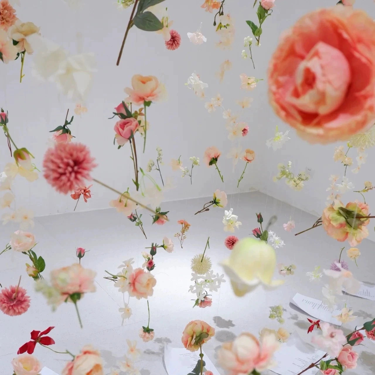 Spring & Summer Flower Curtain DIY Kit - Create Your Own Floral Wonderland