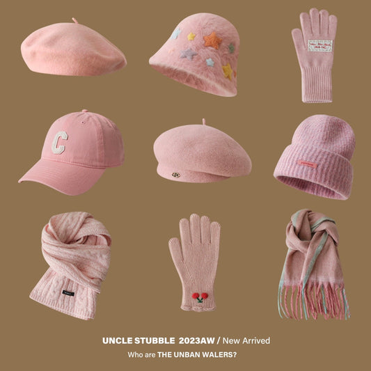 Girls Pink Hat Collection