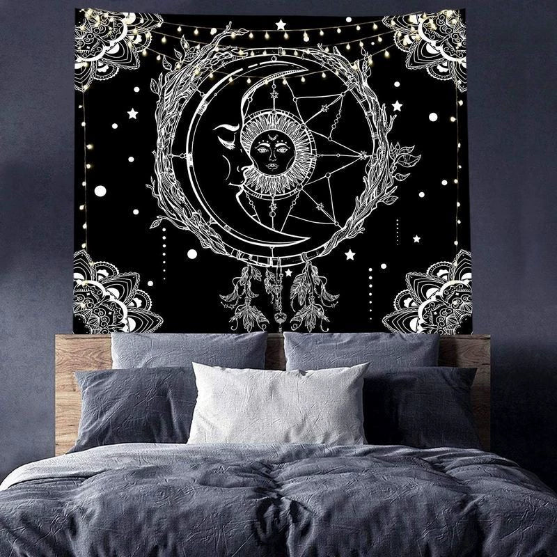 Mystic Zodiac - Dark Series Hanging Tapestry