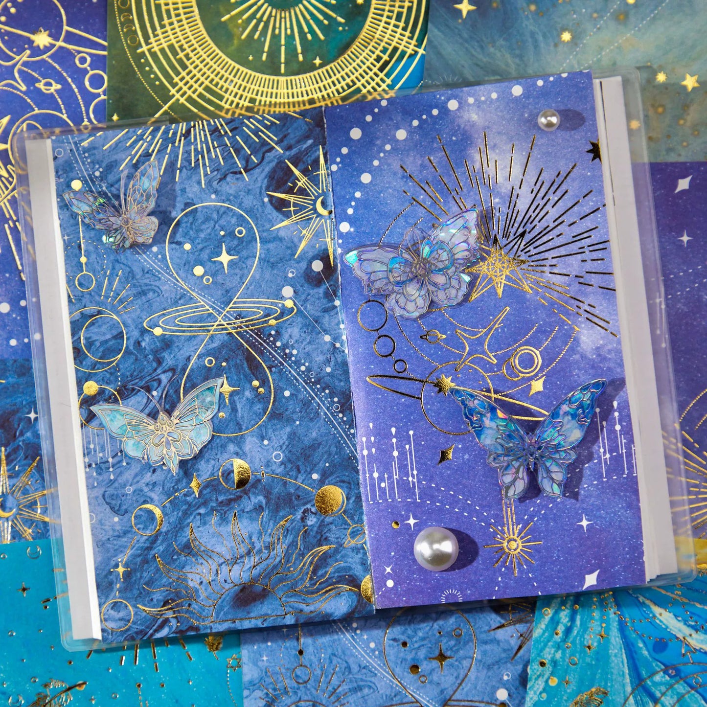 Celestial Collage - Enchanting Paper Collection