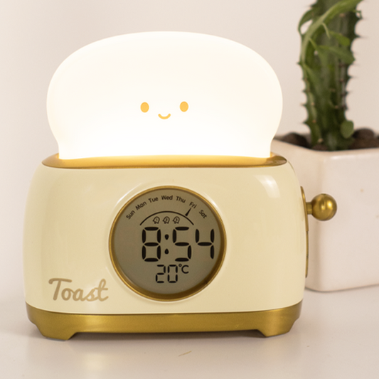 Multifunctional Bread Maker Night Light Alarm Clock