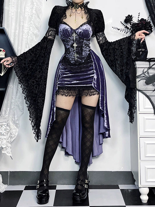 Gothic Purple Babes Lolita Sundress