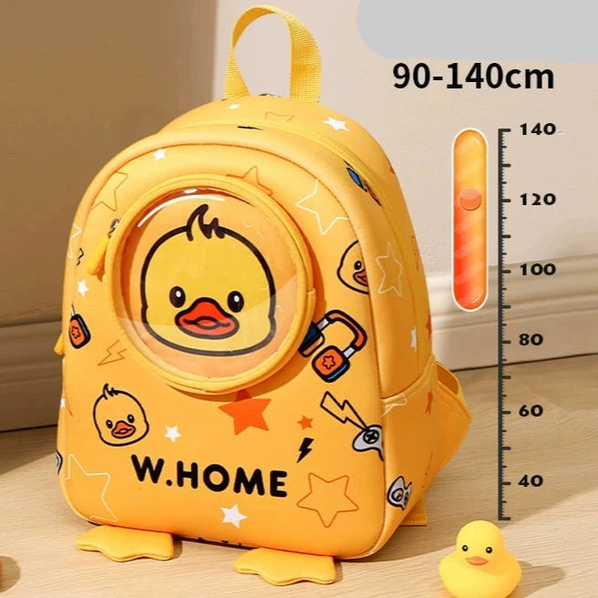 Cute Little Yellow Duck Backpack for Kindergarten Kids - Back to School Collection