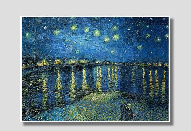 Timeless Masterpiece: Van Gogh Starry Sky Gift Wrapping Paper