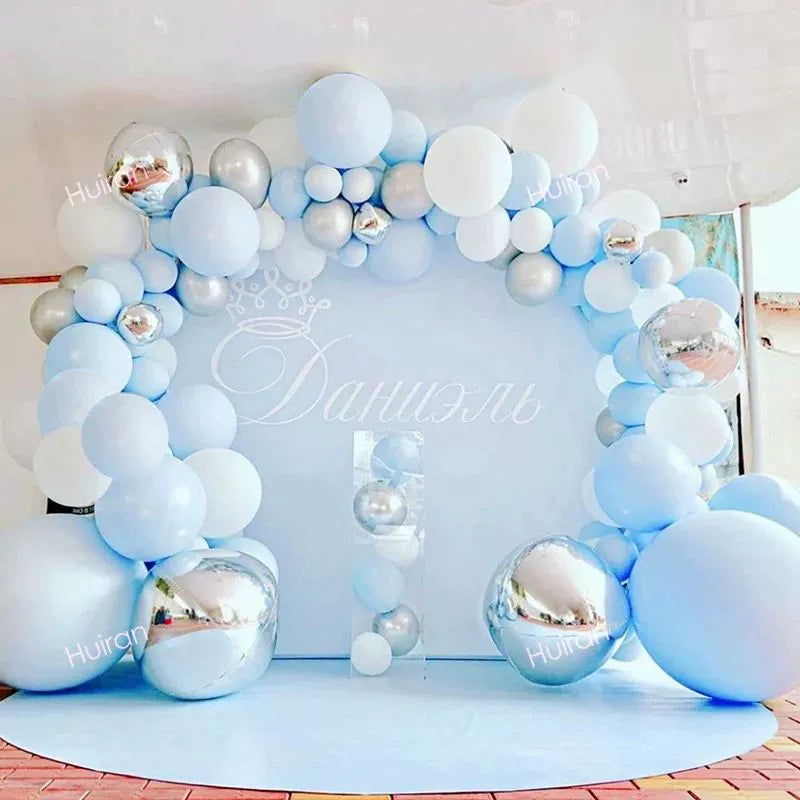 Blue Balloon Garland Arch Kit - Perfect for Party Decorations