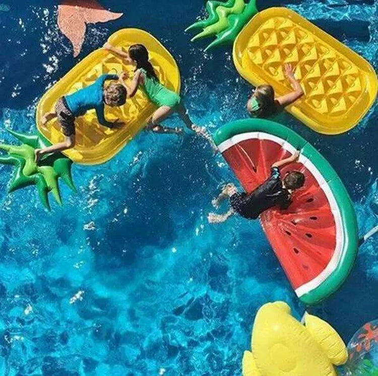 Transparent Semi-Circular Watermelon Floating Board Product Description