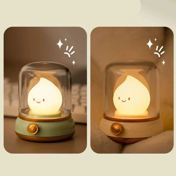 Charming Retro Night Lamp  Mood Lighting for Bedroom