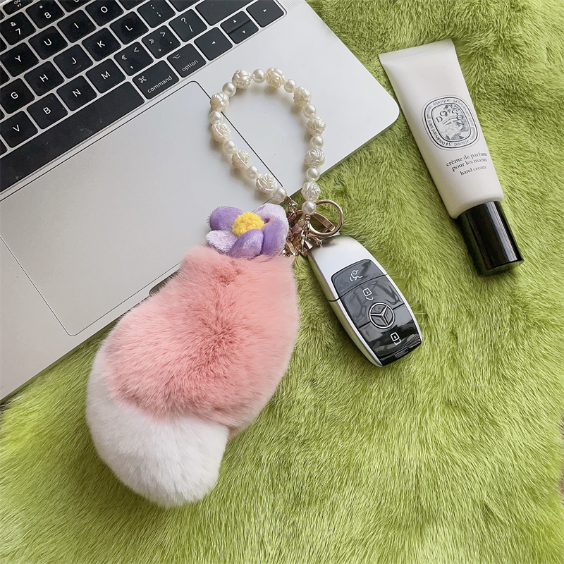 Velvet Floret Otter Keychain