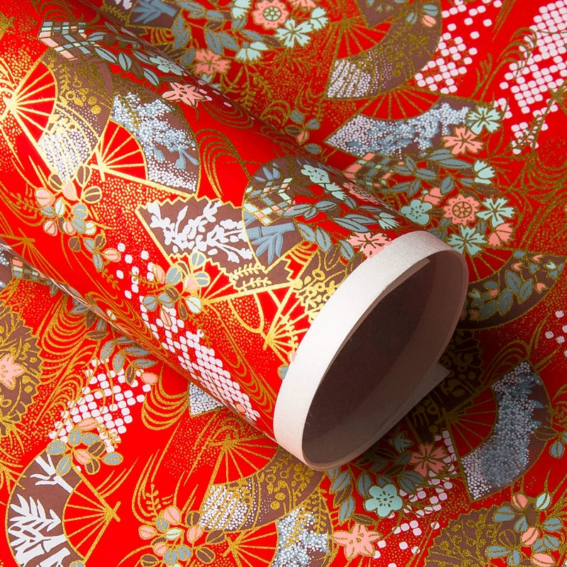 Poetic Elegance of the East: Korean Traditional Wrapping Paper Set