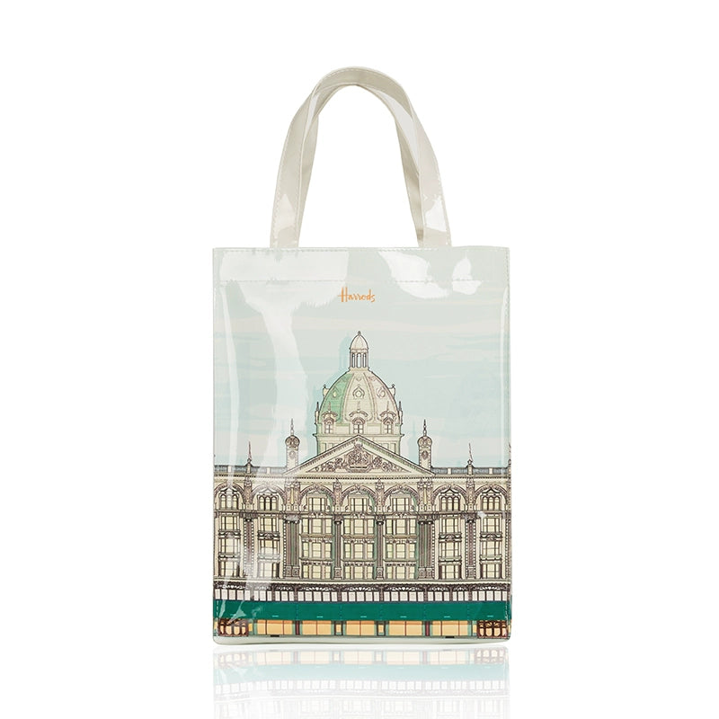 British PVC Large Capacity Tote Bag