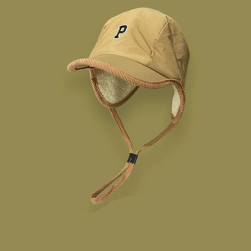 P Letter Fashion Hipster Duck Tongue Thunder Hat