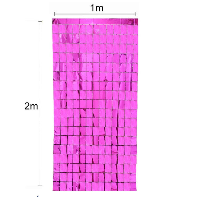 2M Fortnite Rain Backdrop - Photo Zone Birthday Decoration